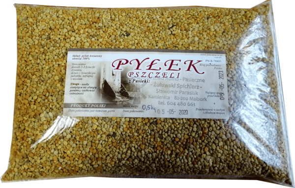 Polski eBazarek - Pyłek pszczeli 500 gram - 1