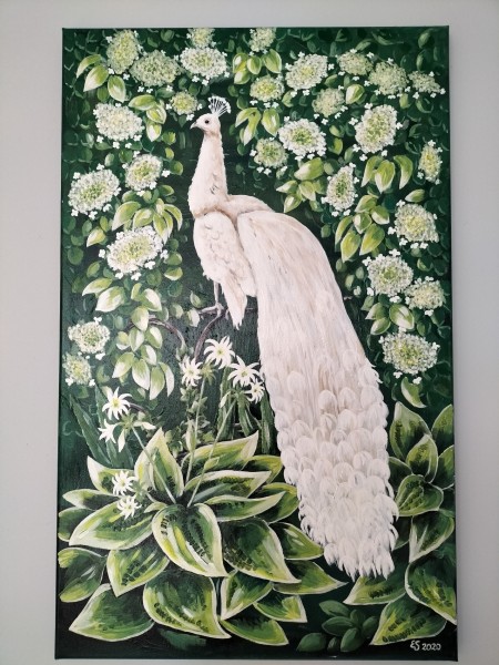 Polski eBazarek - Obraz „Biały paw” - 1