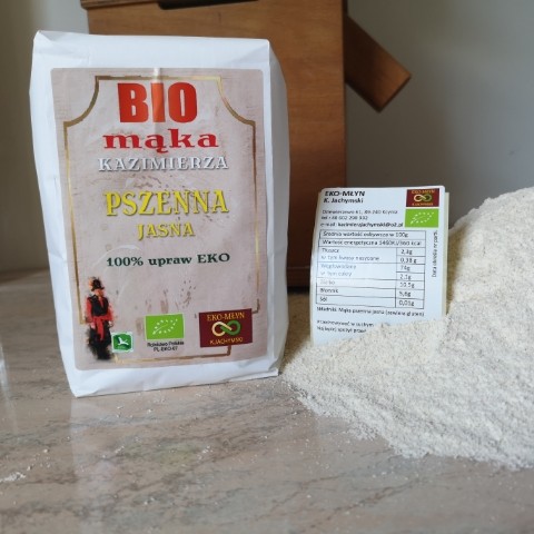 Polski eBazarek - BIO mąka Kazimierza PSZENNA JASNA - 1