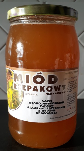 Polski eBazarek - Miód rzepakowy świeży - 1