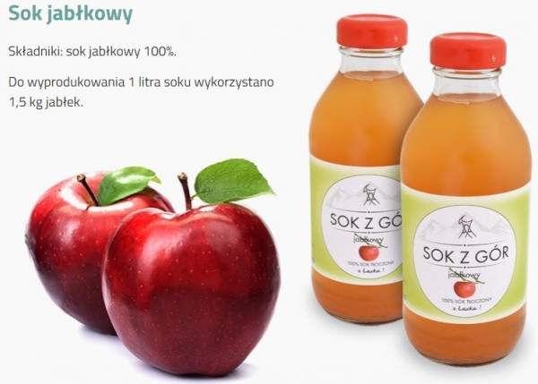 Polski eBazarek - SOK Z GÓR BOX 16 butelek 0,33 l wybranych smaków - 1