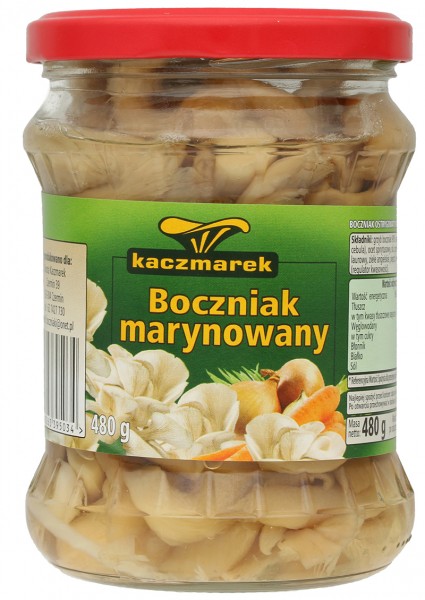 Polski eBazarek - Boczniak marynowany Kaczmarek, 480 g - 1
