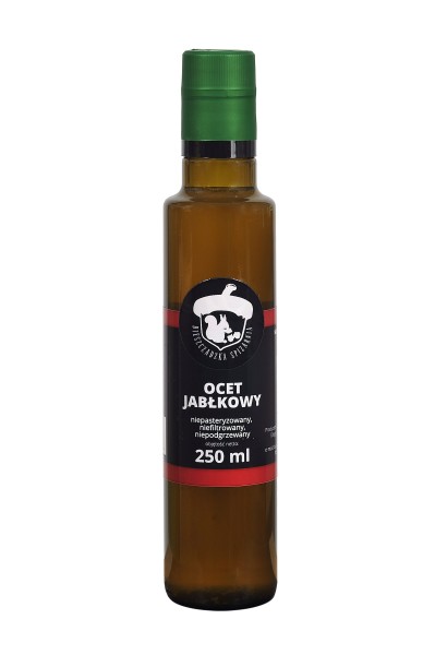 Polski eBazarek - OCET JABŁKOWY 250 ml, niepasteryzowany, żywy - 1