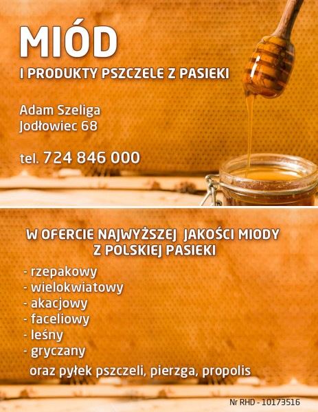 Polski eBazarek - Sprzedam miód z własnej pasieki - 1