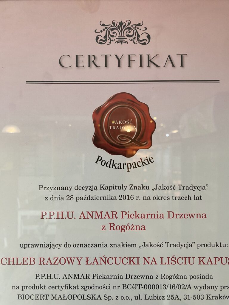 Polski eBazarek - Chleb razowy łańcucki na liściu kapusty - 1