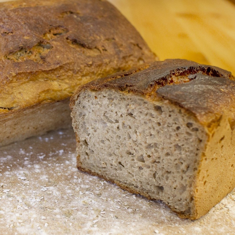 Polski eBazarek - Chlebek domowy na zakwasie żytnim bez drożdży - 1