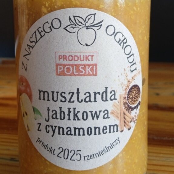 Polski eBazarek - Musztarda z jabłek z nutką cynamonu - 1