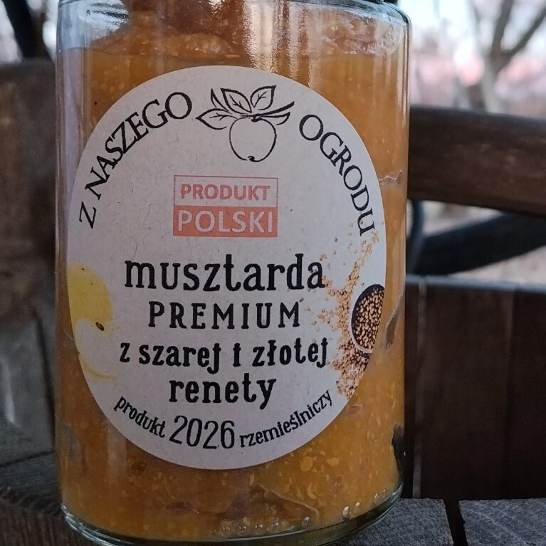 Polski eBazarek - Musztarda z jabłek – szarej i złotej renety - 1