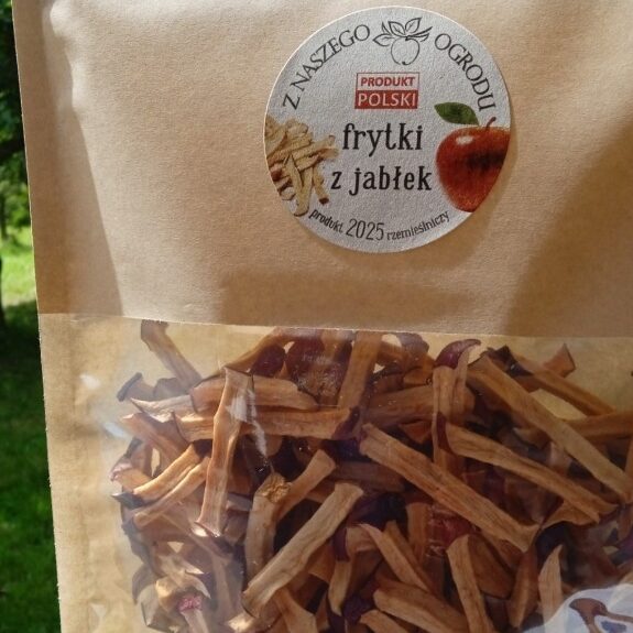 Polski eBazarek - Frytki z suszonych jabłek, 100 g - 1