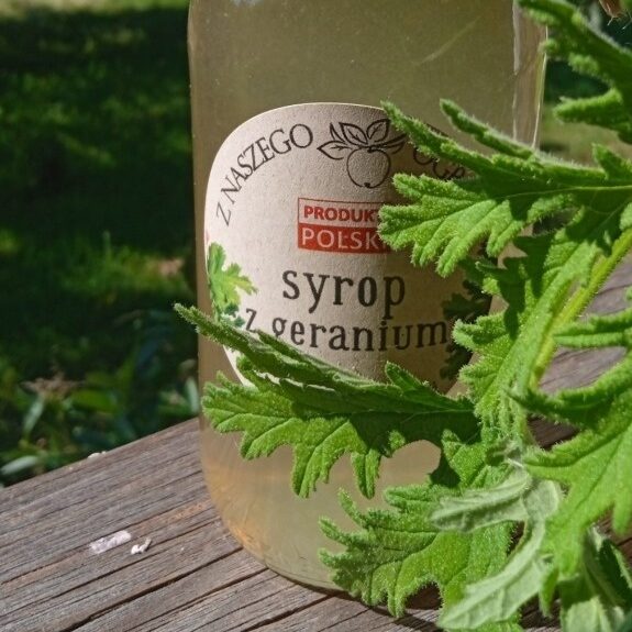 Polski eBazarek - Syrop z geranium (anginki) - 1