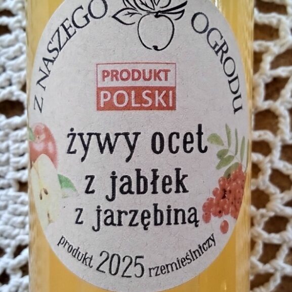 Polski eBazarek - Ocet z jabłek i jarzębiny – żywy! - 1