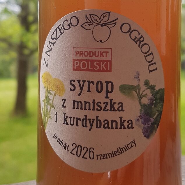 Polski eBazarek - Syrop z mniszka lekarskiego z bluszczykiem kurdybankiem - 1