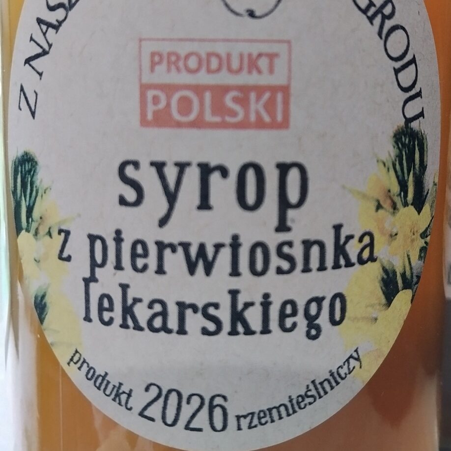 Polski eBazarek - Syrop z kwiatów pierwiosnka lekarskiego - 1