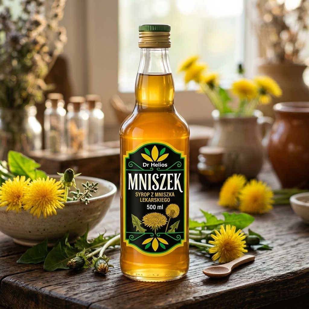 Polski eBazarek - Syrop z mniszka lekarskiego 500ml – Dr Helios Manufaktura - 1