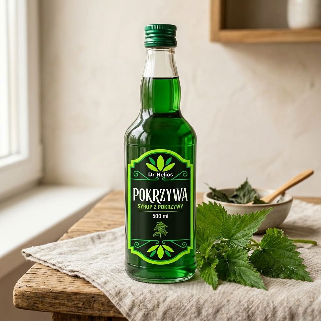 Polski eBazarek - Syrop z pokrzywy 500ml – Dr Helios Manufaktura - 1