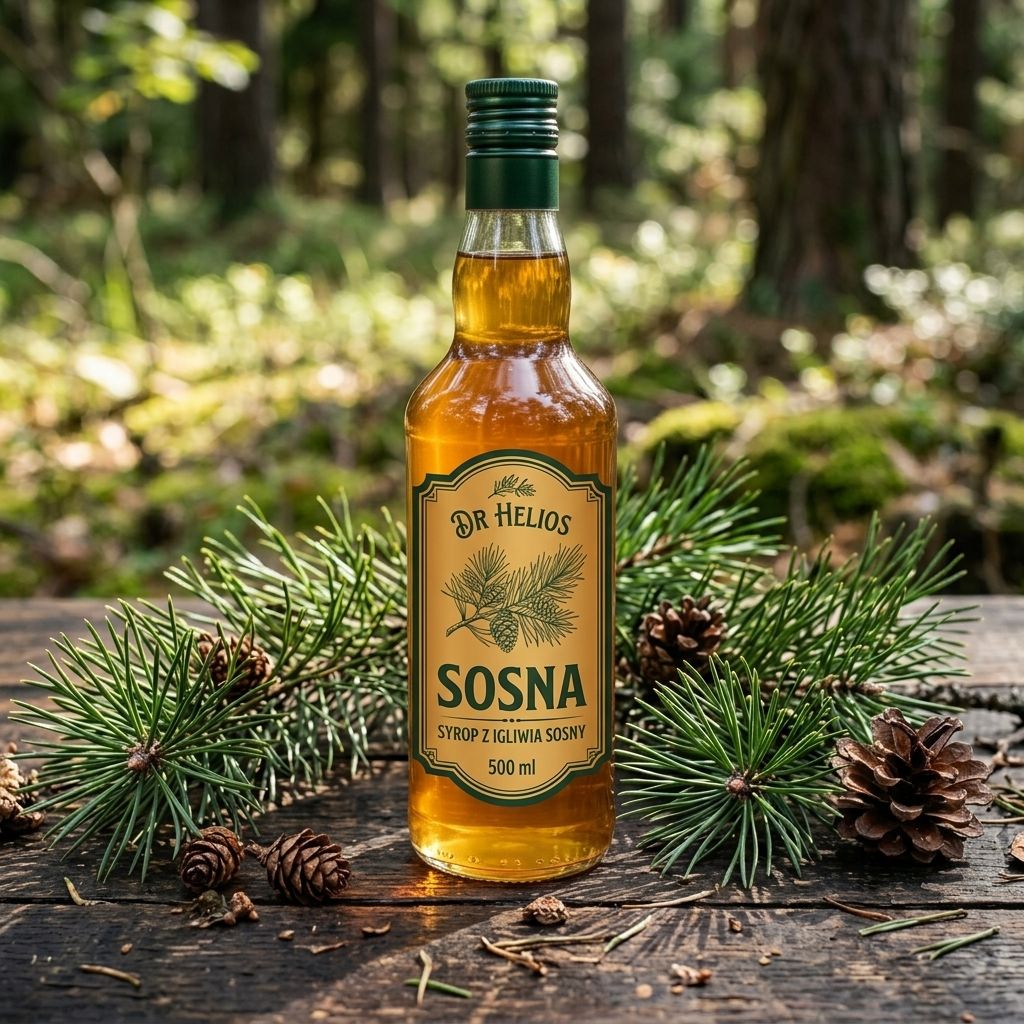 Polski eBazarek - Syrop z igliwia sosny 500ml – Dr Helios Manufaktura - 1